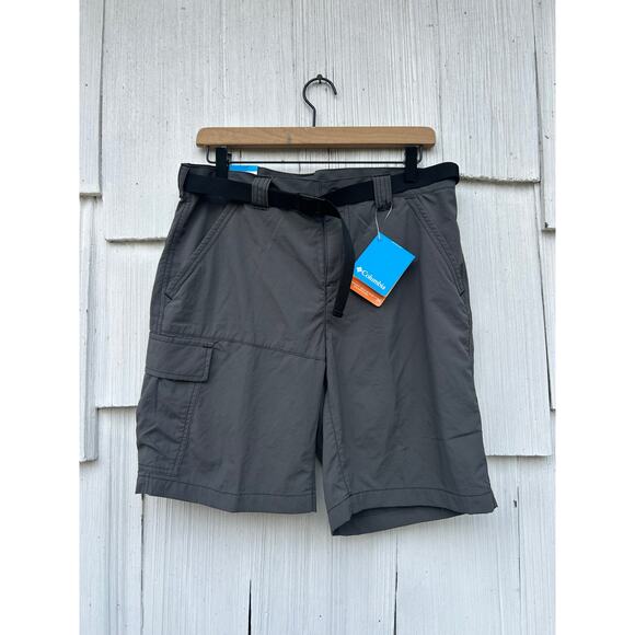 NWT Columbia Battle Ridge II Cargo Shorts Omni-Shade Sunprotection 9" Inseam W32 - Picture 2 of 8